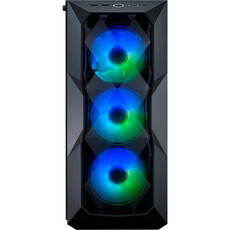 Cooler Master MasterBox TD500 Crystal Mid Tower ATX Case - Black