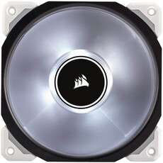 Corsair ML140 PRO LED 140mm PWM Premium Magnetic Levitation Cooling Fan - White