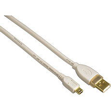 Hama USB 2.0  Mini Cable White (78468)