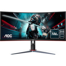 AOC CU34G2X 34-inch WQHD 144Hz UltraWide Curved LED Gaming Monitor