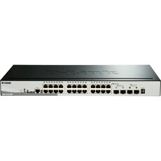 D-Link Gigabit Stackable Smart Managed Switch with 10G Uplinks (DGS-1510-28P)