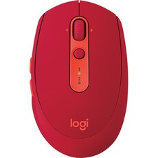 Logitech M590 Multi-Device Silent Wireless Mouse - Ruby (910-005199)