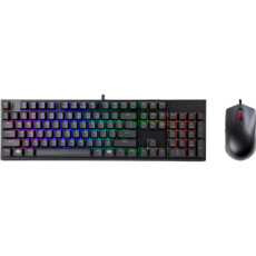 Cooler Master MS121 RGB LED Gaming Keyboard and Mouse Combo (MS-121-KKMF1-US)