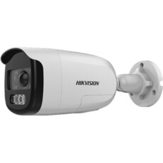 Hikvision 2M ColorVu PIR Siren Fixed Bullet Smart FSI CMOS Sensor Camera (DS-2CE12DFT-PIRXOF 28MM)