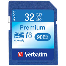 Verbatim 32GB SDHC Class 10 SD Card (43963)