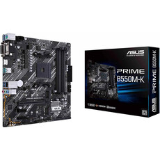 ASUS PRIME B550M-K AMD B550 micro ATX Motherboard (ASUS PRIME B550M-K)