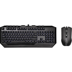 Cooler Master Devastator 3 Plus LED Backlight Gaming Keyboard and Mouse Combo (SGB-3001-KKMF1-US)