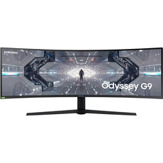 Samsung 49" Odyssey G9 QLED Dual-QHD Gaming Curved Monitor (LC49G95TSS)