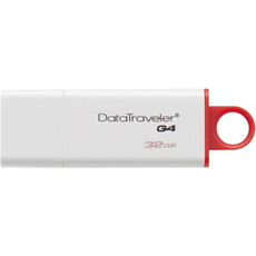 Kingston 32GB USB 3.0 Data Traveler I G4 White + Red (DTIG4/32GB)