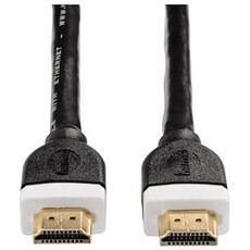 Hama High Speed Ethernet, gold-plated, double shielded, 10.00 m HDMI Cable (39668)