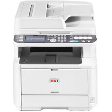 OKI MB472DNW MB400 SERIES A4 Mono Multifunction Printer (45762102)