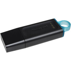 Kingston 64GB USB3.2 Gen 1 Data Traveler Exodia Black + Teal (DTX/64GB)