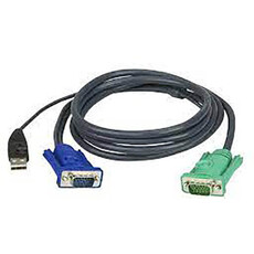 ATEN 1.8M USB KVM Cable with 3 in 1 SPHD (2L-5202U)