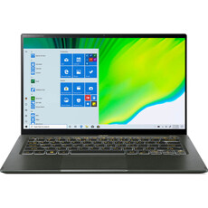 Acer Swift 3 SF514-55T-53R3 Notebook PC - Core i5-1135G7 / 14" FHD Touch / 8GB RAM / 512GB SSD / Win 10 Home / Mist Green (NX.A34EA.001)