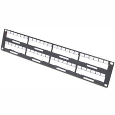 APC Data Distribution 2U Panel Holds 8 each Data Distribution Cables for a Total of 48 Ports(AR8452)