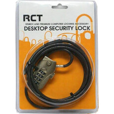 RCT 4 Digit Notebook Security Lock- 1.5m (RCT NL-N03KA)