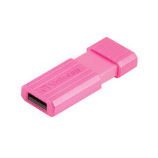 Verbatim 8GB Pinstripe USB - Hot Pink (47397)