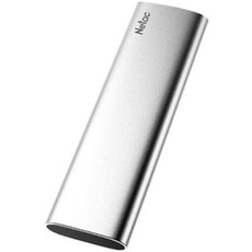 NETAC Z-Slim Series 500GB USB3.2 Type -C  Aluminum External Solid State Drive (NT01ZSLIM-500G-32SL)