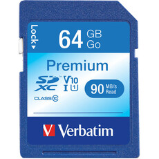 Verbatim 64GB SDXC Class 10 SD Card (44024)