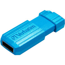 Verbatim 8GB Pinstripe USB - Caribbean Blue (47398)