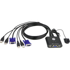 ATEN 2-Port USB VGA Cable KVM Switch (CS22U)