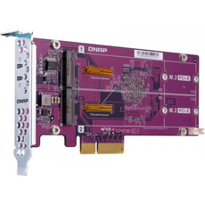 Qnap - Qm2-2p Dual M.2 22110/2280 Pcie SSD Expansion Card (QM2-2P-244A)