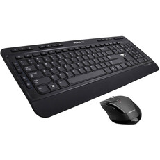 Volkanox Graphite Series Wireless Keyboard And Mouse Combo - Black (VK20077BK)