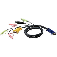 ATEN USB KVM Cable with SPHD and Audio (2L-5303U)