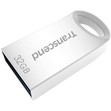 Transcend JetFlash 710 32GB Flash Drive – Silver (TS32GJF710S)