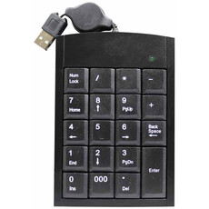 Volkano Numeric Series USB Keypad - Black (VK20021BK)