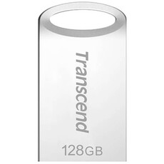 Transcend JetFlash 710 128GB Super Speed Discreet USB Flash Drive - Silver (TS128GJF710S)