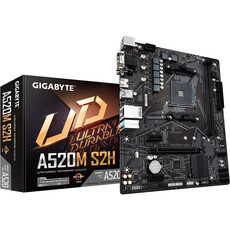 Gigabyte A520M S2H DDR4 AM4 Motherboard (GA-A520M-S2H)