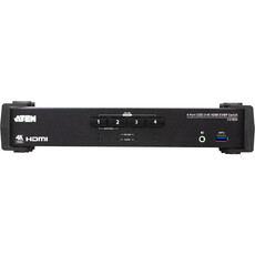 ATEN 4-Port USB 3.0 4K HDMI KVMP Switch with Audio Mixer Mode (CS1824)