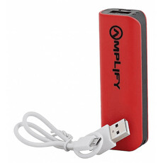 Amplify Verve Series  2000mah Powerbank - Red and Black (AM40032000RB)