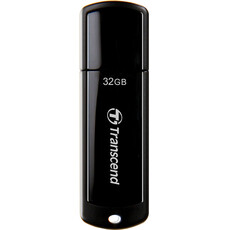 Transcend JetFlash 700 32GB Super Speed USB Flash Drive - Piano Black (TS32GJF700)