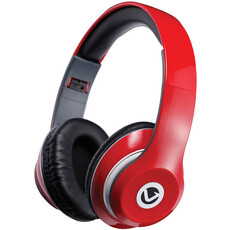 Volkano Falcon Series with Mic Headphones - Red (VBVF401R)