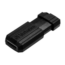 Verbatim 64GB Pinstripe USB - Black (49065)