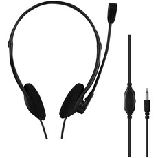 Volkano Chat 2 Stereo Headset With Microphone (VK20151BK)