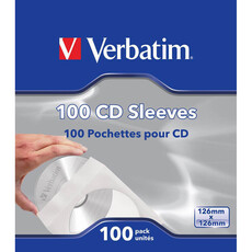 Verbatim 100 CD Sleeves (49976)