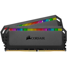 Corsair Dominator Platinum RGB 32GB DDR4 3200MHz Desktop Memory Kit (2 x 16GB) – Black