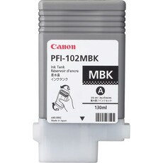 Genuine Canon PFI-102MBK 130ml Matte Black Ink Cartridge