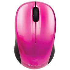 Verbatim Go Nano Wireless Mouse - Hot Pink (M49043)