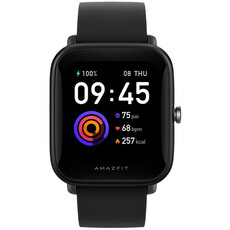 Amazfit BIP U Black Oxygenbeats Spo2 Smart Watch (AMAZFIT-BIPU-BLACK)