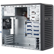 Supermicro Chassis - Pedestal 4 x 3.5" Fixed HDD 300W PSU (SM-CSE-731I-300B)