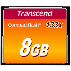 Transcend 8GB Ultra Performance Compact Flash Card (TS8GCF133)