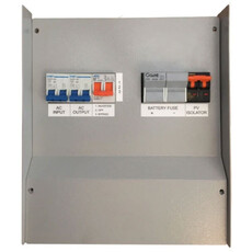 Mount Ax Series 5m Includes Switches/Fuses/Breakers (SOL-I-AX-BACKBOARD)