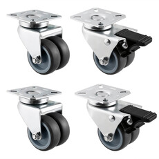 Mecer Battery Box Casters / 2x Break 2x Std (SOL-BB-CS004)