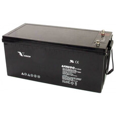 Vision 200Ah 12V Fully Sealed AGM Technology 6FM200Z-X Deep Cycle Battery (SOL-B-200-12VZ)