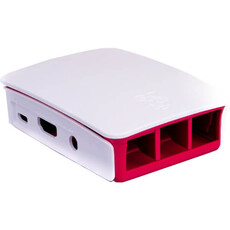 Raspberry Pi 3 B Official Red and White Case (Raspi3bcasew)