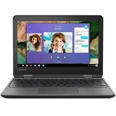 Lenovo 300e Chromebook 2nd Gen Notebook PC - Celeron N4120 / 11.6" HD Touch / 8GB RAM / 64GB eMMC Drive / Chrome OS (81MB0069SN)